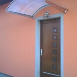 Skleněná markýza/Vchodová stříška