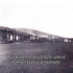 Domy štajgrů a ředitele kolem roku 1920