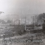 Důl v 50. letech 20. století